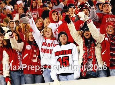 Thumbnail 2 in Mentor vs Davidson (D1 State Final) photogallery.