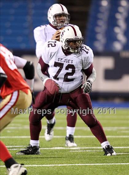 Thumbnail 2 in St. Joseph's Collegiate Institute vs. St. Francis (MMAA Finals) photogallery.