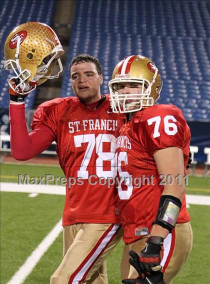Thumbnail 3 in St. Joseph's Collegiate Institute vs. St. Francis (MMAA Finals) photogallery.