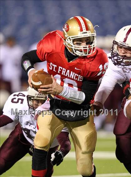 Thumbnail 2 in St. Joseph's Collegiate Institute vs. St. Francis (MMAA Finals) photogallery.