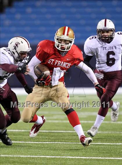Thumbnail 1 in St. Joseph's Collegiate Institute vs. St. Francis (MMAA Finals) photogallery.