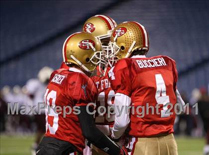 Thumbnail 2 in St. Joseph's Collegiate Institute vs. St. Francis (MMAA Finals) photogallery.