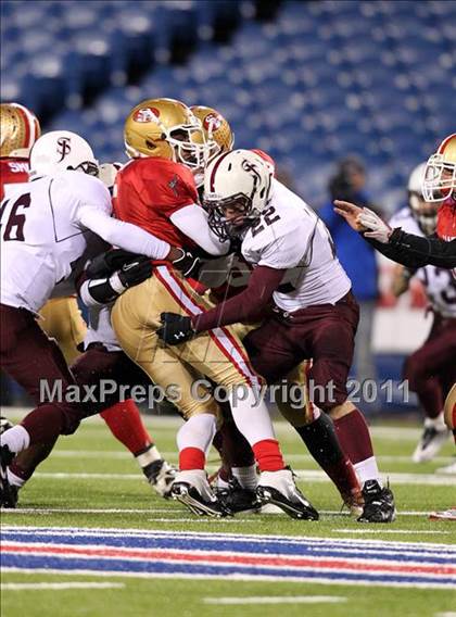 Thumbnail 3 in St. Joseph's Collegiate Institute vs. St. Francis (MMAA Finals) photogallery.