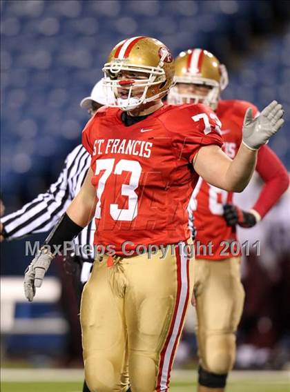 Thumbnail 2 in St. Joseph's Collegiate Institute vs. St. Francis (MMAA Finals) photogallery.