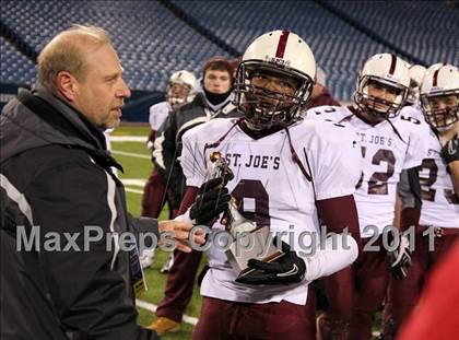 Thumbnail 2 in St. Joseph's Collegiate Institute vs. St. Francis (MMAA Finals) photogallery.