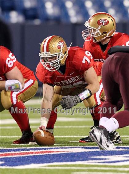 Thumbnail 2 in St. Joseph's Collegiate Institute vs. St. Francis (MMAA Finals) photogallery.