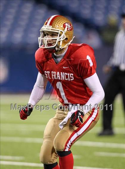 Thumbnail 2 in St. Joseph's Collegiate Institute vs. St. Francis (MMAA Finals) photogallery.