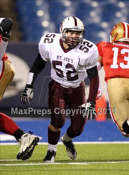 Thumbnail 3 in St. Joseph's Collegiate Institute vs. St. Francis (MMAA Finals) photogallery.