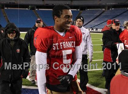 Thumbnail 1 in St. Joseph's Collegiate Institute vs. St. Francis (MMAA Finals) photogallery.