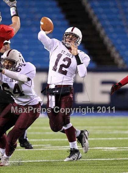 Thumbnail 1 in St. Joseph's Collegiate Institute vs. St. Francis (MMAA Finals) photogallery.