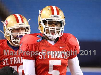 Thumbnail 2 in St. Joseph's Collegiate Institute vs. St. Francis (MMAA Finals) photogallery.