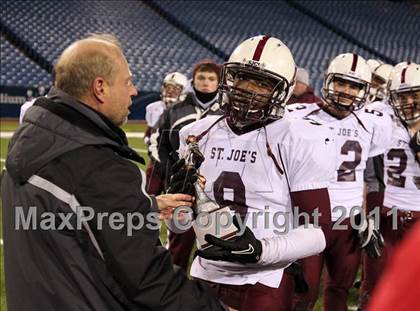 Thumbnail 1 in St. Joseph's Collegiate Institute vs. St. Francis (MMAA Finals) photogallery.