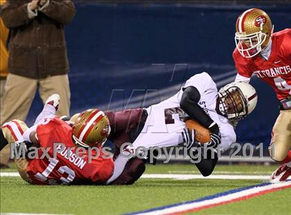 Thumbnail 1 in St. Joseph's Collegiate Institute vs. St. Francis (MMAA Finals) photogallery.