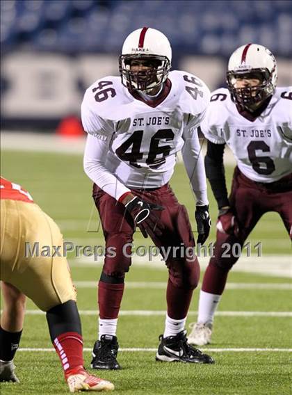 Thumbnail 3 in St. Joseph's Collegiate Institute vs. St. Francis (MMAA Finals) photogallery.