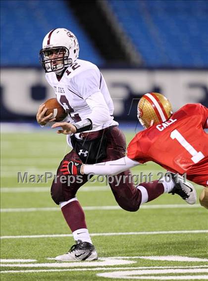 Thumbnail 1 in St. Joseph's Collegiate Institute vs. St. Francis (MMAA Finals) photogallery.