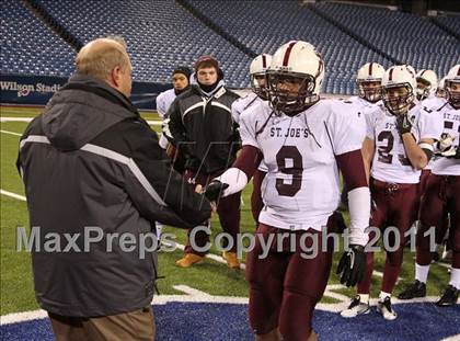 Thumbnail 2 in St. Joseph's Collegiate Institute vs. St. Francis (MMAA Finals) photogallery.