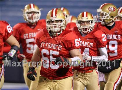 Thumbnail 1 in St. Joseph's Collegiate Institute vs. St. Francis (MMAA Finals) photogallery.