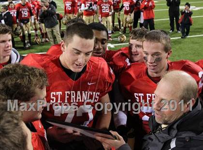 Thumbnail 2 in St. Joseph's Collegiate Institute vs. St. Francis (MMAA Finals) photogallery.