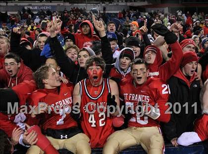 Thumbnail 2 in St. Joseph's Collegiate Institute vs. St. Francis (MMAA Finals) photogallery.