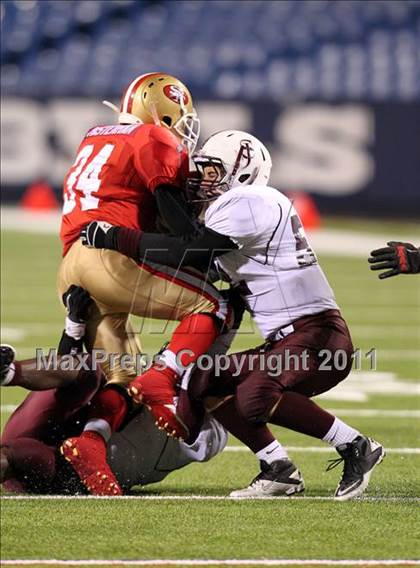 Thumbnail 2 in St. Joseph's Collegiate Institute vs. St. Francis (MMAA Finals) photogallery.