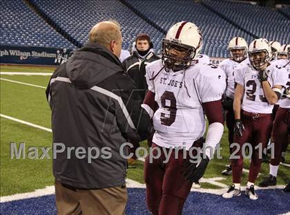 Thumbnail 3 in St. Joseph's Collegiate Institute vs. St. Francis (MMAA Finals) photogallery.