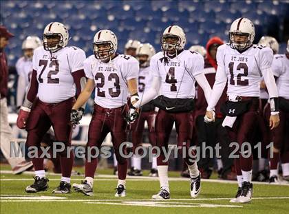 Thumbnail 2 in St. Joseph's Collegiate Institute vs. St. Francis (MMAA Finals) photogallery.