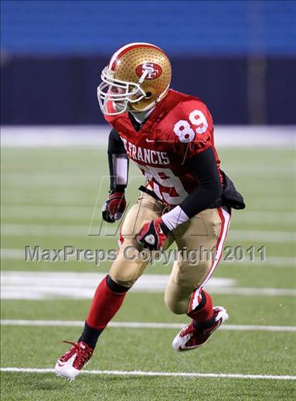 Thumbnail 2 in St. Joseph's Collegiate Institute vs. St. Francis (MMAA Finals) photogallery.