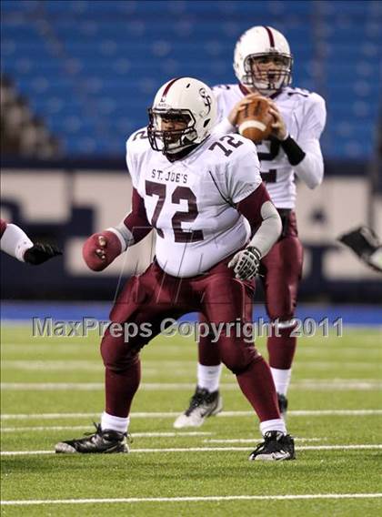 Thumbnail 3 in St. Joseph's Collegiate Institute vs. St. Francis (MMAA Finals) photogallery.