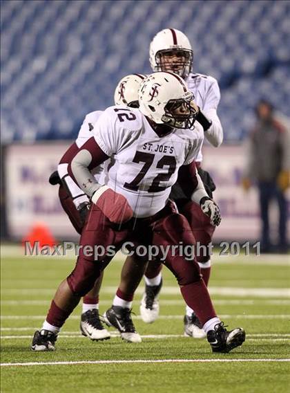 Thumbnail 2 in St. Joseph's Collegiate Institute vs. St. Francis (MMAA Finals) photogallery.