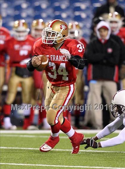 Thumbnail 3 in St. Joseph's Collegiate Institute vs. St. Francis (MMAA Finals) photogallery.