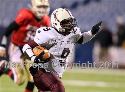 Thumbnail 3 in St. Joseph's Collegiate Institute vs. St. Francis (MMAA Finals) photogallery.