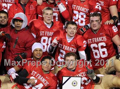 Thumbnail 2 in St. Joseph's Collegiate Institute vs. St. Francis (MMAA Finals) photogallery.