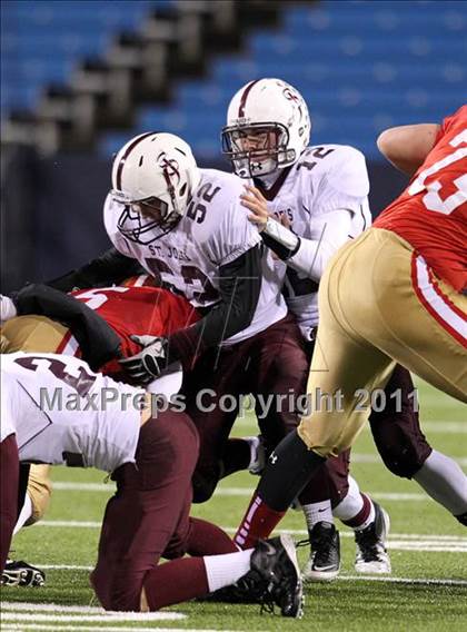 Thumbnail 1 in St. Joseph's Collegiate Institute vs. St. Francis (MMAA Finals) photogallery.