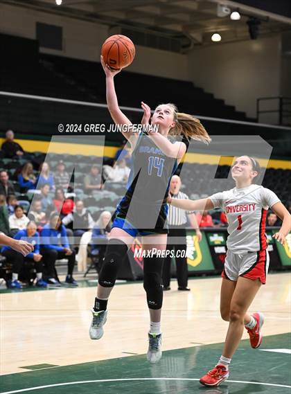 Thumbnail 2 in University vs. Branson (University of San Francisco - Memorial Gym) photogallery.