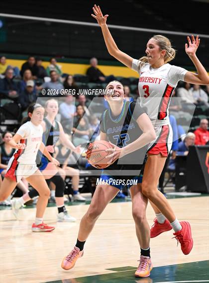 Thumbnail 3 in University vs. Branson (University of San Francisco - Memorial Gym) photogallery.