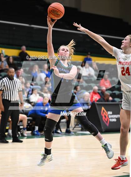 Thumbnail 1 in University vs. Branson (University of San Francisco - Memorial Gym) photogallery.