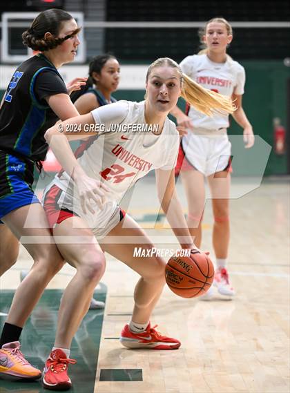 Thumbnail 3 in University vs. Branson (University of San Francisco - Memorial Gym) photogallery.