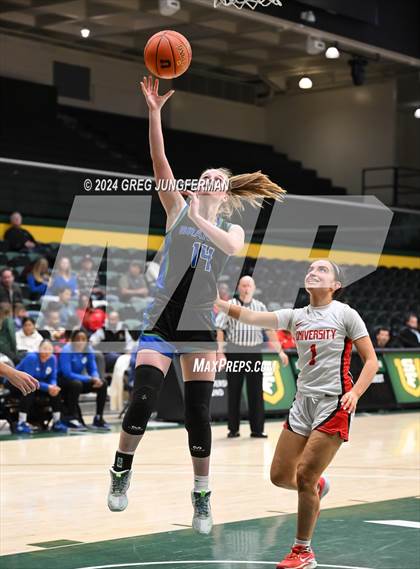 Thumbnail 3 in University vs. Branson (University of San Francisco - Memorial Gym) photogallery.