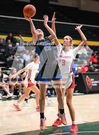 Thumbnail 1 in University vs. Branson (University of San Francisco - Memorial Gym) photogallery.