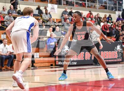 Thumbnail 1 in Ft Wayne Blackhawk Christian v 21st Century Gary (IHSAA 2A Semifinal) photogallery.