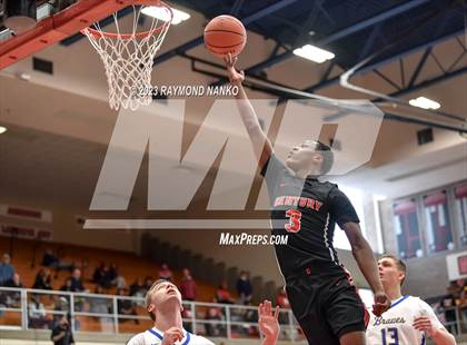 Thumbnail 1 in Ft Wayne Blackhawk Christian v 21st Century Gary (IHSAA 2A Semifinal) photogallery.