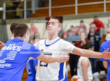 Thumbnail 1 in Ft Wayne Blackhawk Christian v 21st Century Gary (IHSAA 2A Semifinal) photogallery.