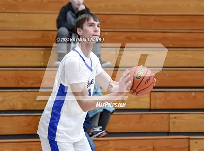 Thumbnail 3 in Ft Wayne Blackhawk Christian v 21st Century Gary (IHSAA 2A Semifinal) photogallery.