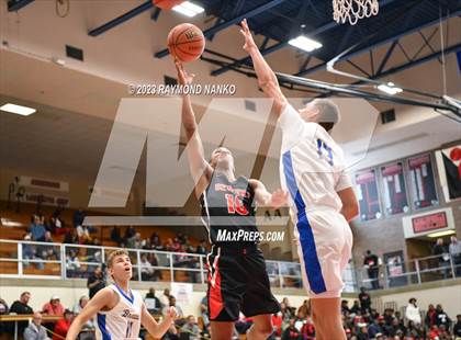 Thumbnail 1 in Ft Wayne Blackhawk Christian v 21st Century Gary (IHSAA 2A Semifinal) photogallery.