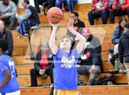 Thumbnail 2 in Ft Wayne Blackhawk Christian v 21st Century Gary (IHSAA 2A Semifinal) photogallery.