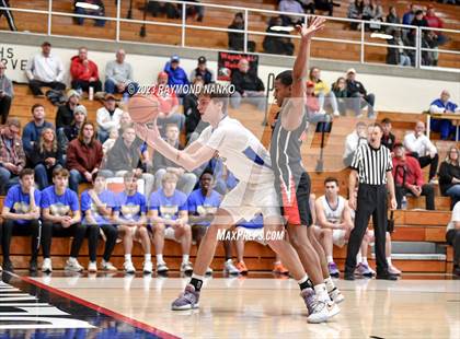 Thumbnail 1 in Ft Wayne Blackhawk Christian v 21st Century Gary (IHSAA 2A Semifinal) photogallery.