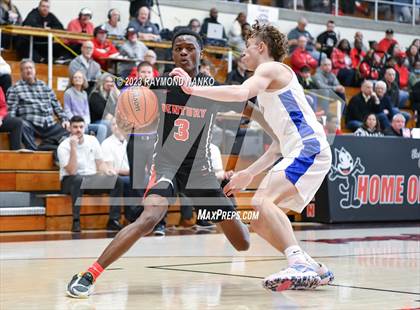 Thumbnail 2 in Ft Wayne Blackhawk Christian v 21st Century Gary (IHSAA 2A Semifinal) photogallery.