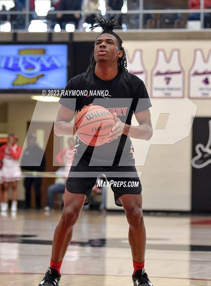 Thumbnail 3 in Ft Wayne Blackhawk Christian v 21st Century Gary (IHSAA 2A Semifinal) photogallery.