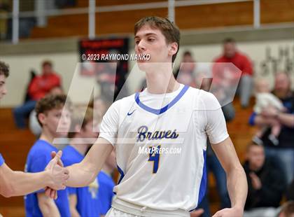Thumbnail 3 in Ft Wayne Blackhawk Christian v 21st Century Gary (IHSAA 2A Semifinal) photogallery.