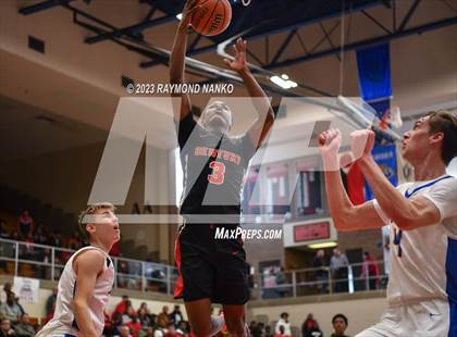 Thumbnail 3 in Ft Wayne Blackhawk Christian v 21st Century Gary (IHSAA 2A Semifinal) photogallery.